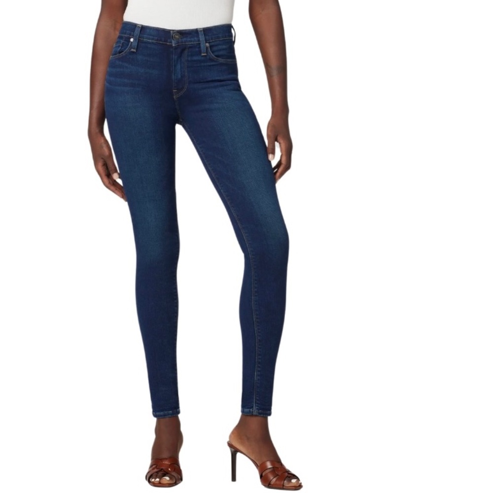 Hudson Nico Mid Rise Ankle Skinny Jeans